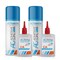 ADHESIVE GURU AG220 CA Glue (1.7 oz) & Activator Spray Set (6.76 fl oz), Transparent Super Glue and Accelerator Aerosol Kit